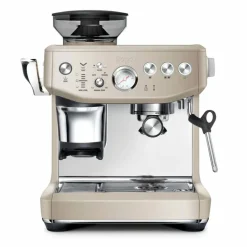 SES876ALM Barista Express Impress espressomaskin, almond nougat