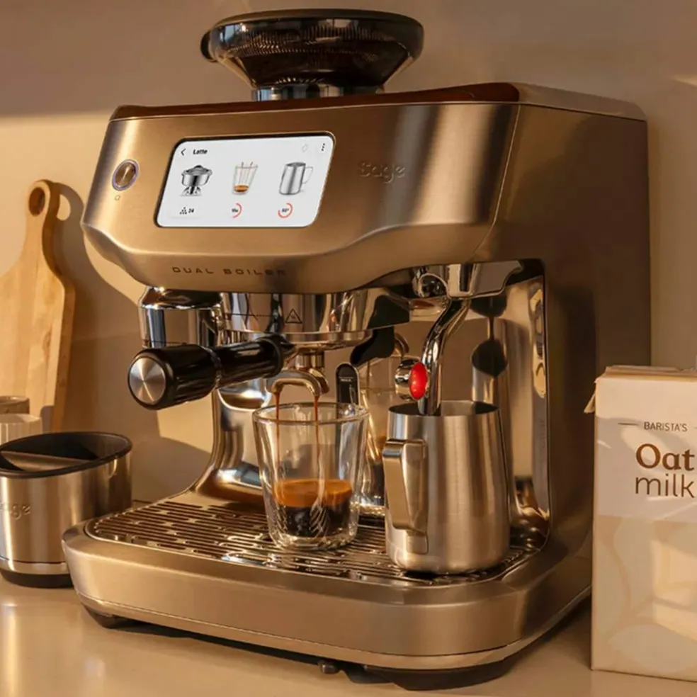 SES995BSS Oracle Dual Boiler espressomaskin, rostfritt stål