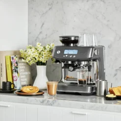 SES878BST Barista Pro Espressomaskin, grå
