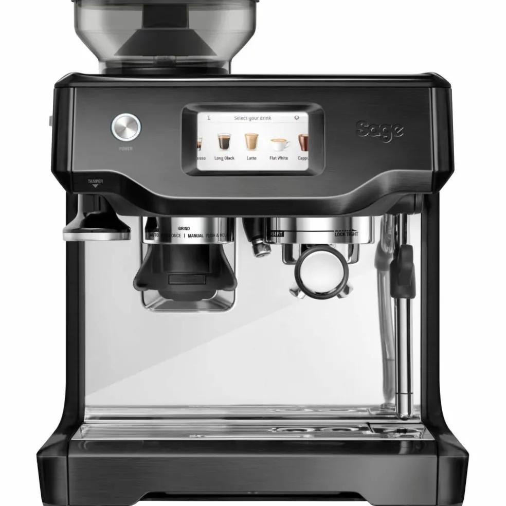 SES880BST The Barista Touch Espressomaskin, koksgrå
