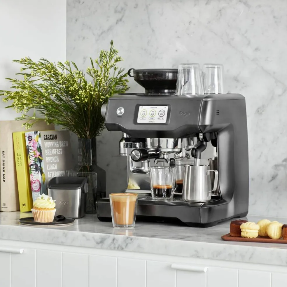 SES990BST The Oracle Touch espressomaskin, grå
