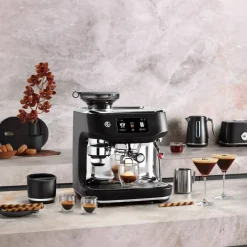 SES995BTR Oracle Dual Boiler espressomaskin, black truffle