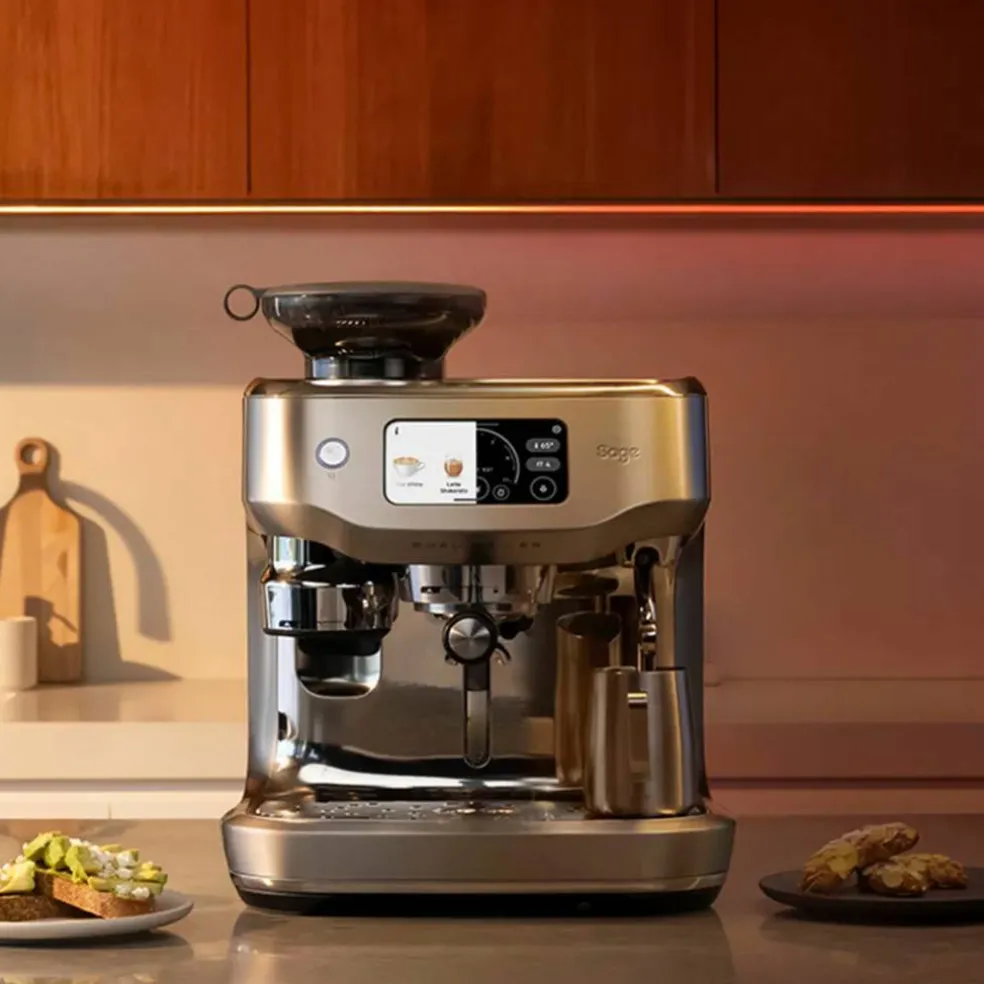 SES995BTR Oracle Dual Boiler espressomaskin, black truffle
