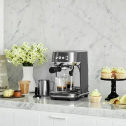SES500SST The Bambino Plus espressomaskine, rostfritt stål