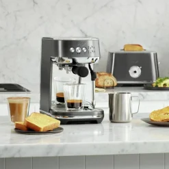 SES500SST The Bambino Plus espressomaskine, rostfritt stål