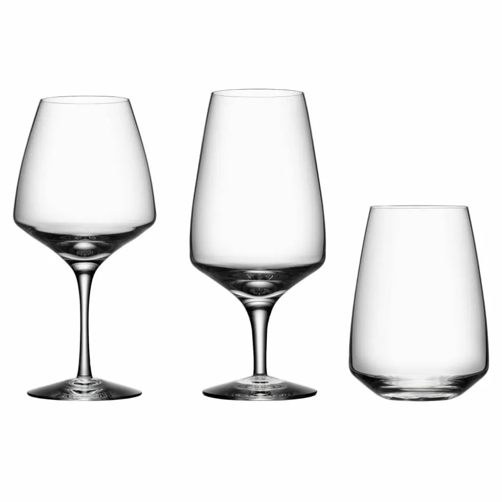 Set med 12 glas