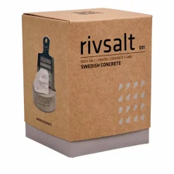 Set med rivjärn, betongställ & halitsalt