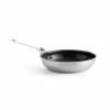Set med stekpannor 20 cm + 24 cm + 28 cm, rostfritt stål