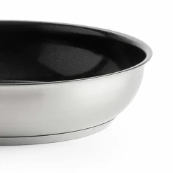 Set med stekpannor 20 cm + 28 cm, rostfritt stål