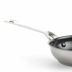 Set med stekpannor 20 cm + 28 cm, rostfritt stål