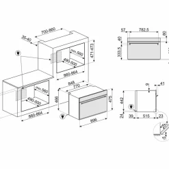 SFR9302TX Ugn Inbyggnad Classic Rostfri 90CM