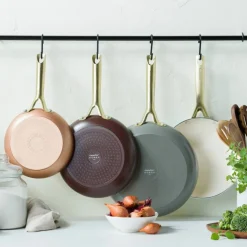 Shades stekpanneset 3 delar, copper/chocolate brown/quartz grey