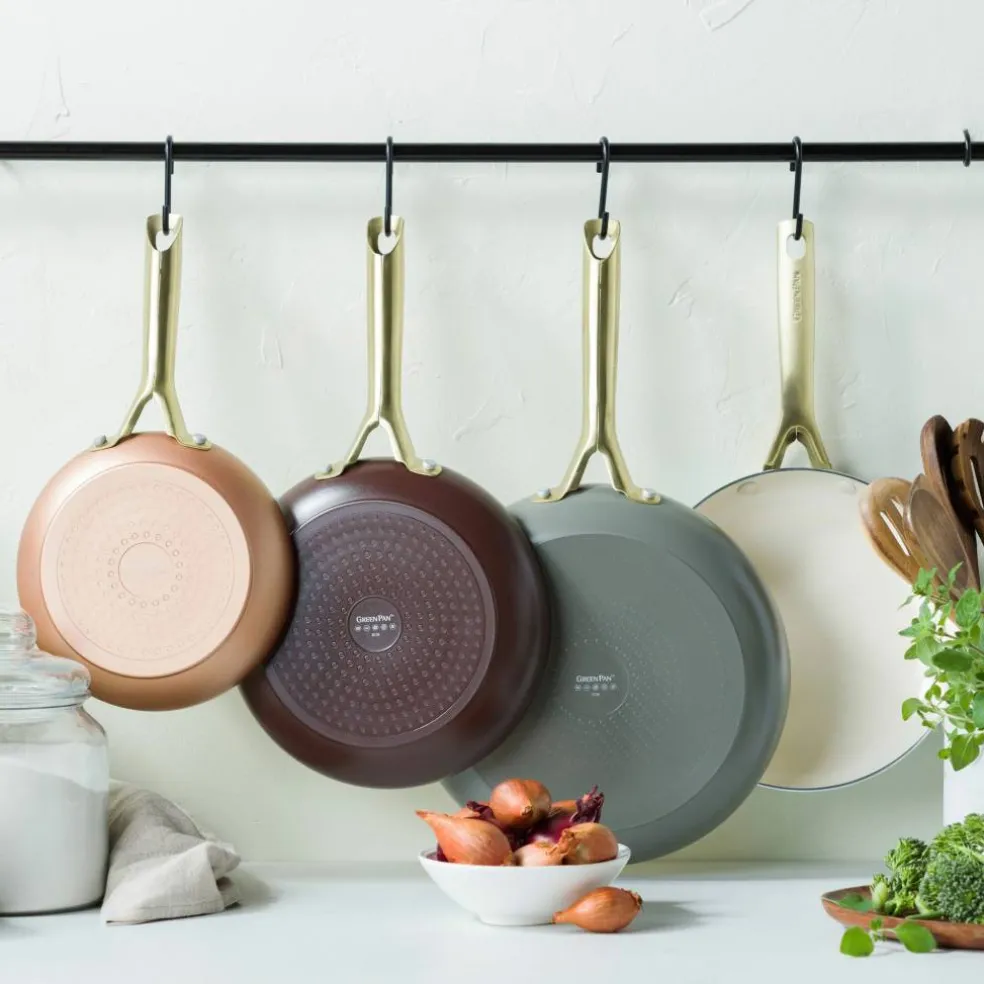 Shades stekpanneset 3 delar, copper/chocolate brown/quartz grey