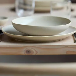 Shoku lunchtallrik 20 cm, soft beige