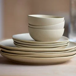 Shoku lunchtallrik 20 cm, soft beige