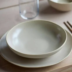 Shoku lunchtallrik 20 cm, soft beige