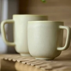 Shoku mugg med öra 33 cl, soft beige