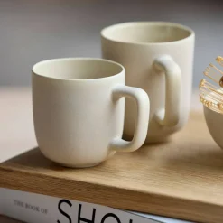 Shoku mugg med öra 33 cl, soft beige