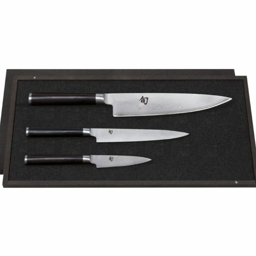 Shun Classic knivset, 3 delar