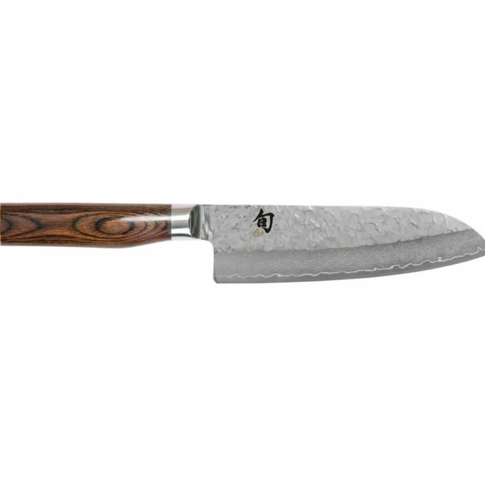 Shun Premier Santokukniv Stål Brunt Handtag 18 cm