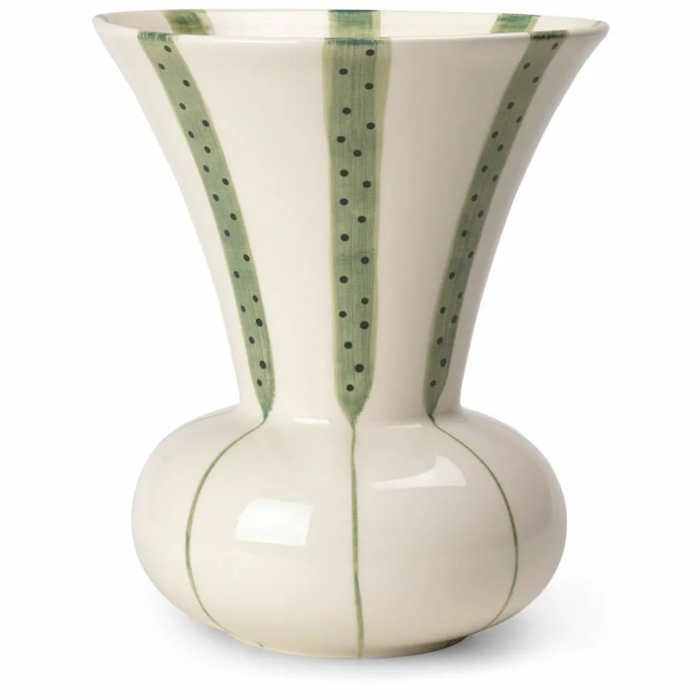 Signature vas, 20 cm, grön