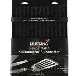 Silikonmatta, svart