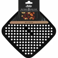Silikonmatta till airfryer 18 × 18 cm