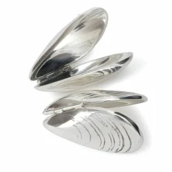 Silverpläterade musselbestick