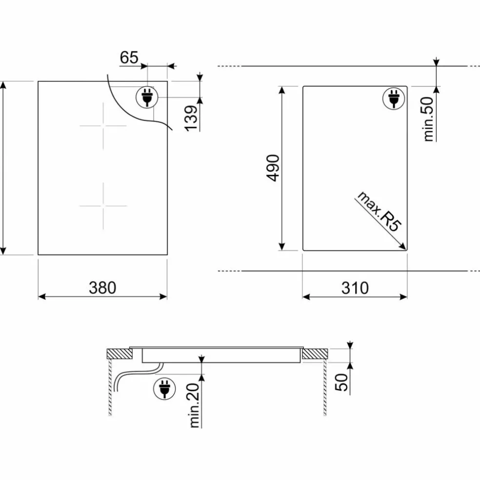 SIM3323D Induktionshäll