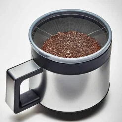 Six kaffebryggare 1,25 liter, rostfritt matt stål