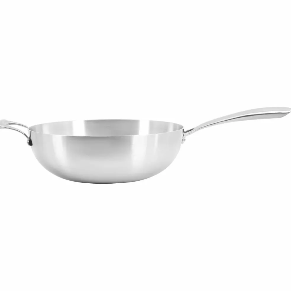 Sizzle wok 30 cm, rostfritt stål