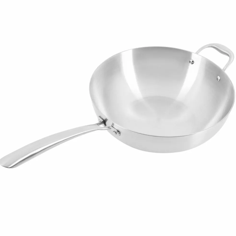 Sizzle wok 30 cm, rostfritt stål
