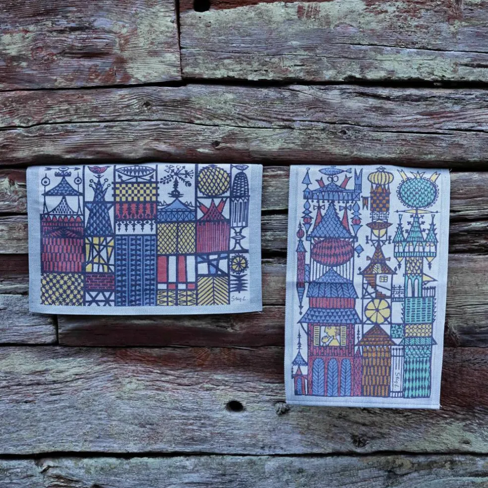 Sjöbod kökshandduk 35 × 50 cm