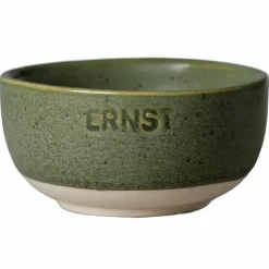 Skål 14 cm, grön/natur