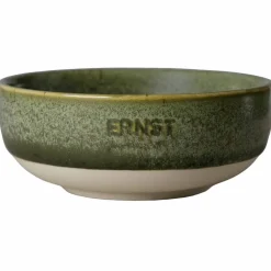 Skål 8 cm, grön/natur