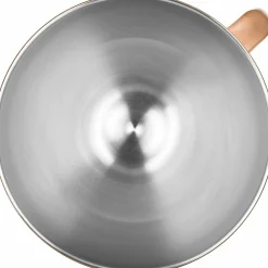 Skål i rostfritt stål till köksmaskin, Radiant Black