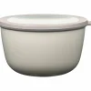 Skål med Lock Cirqula 2000 ml Nordic White