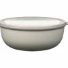 Skål med Lock Cirqula 2250 ml Nordic White