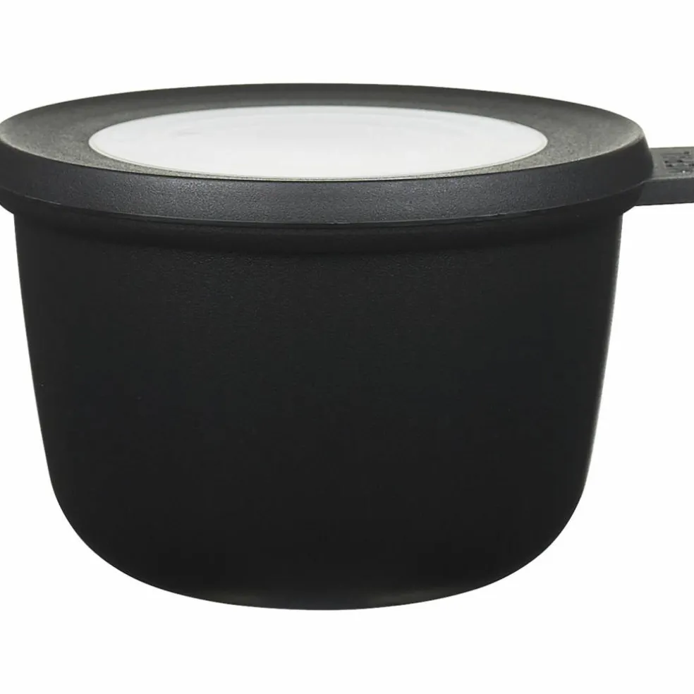 Skål med Lock Cirqula 500 ml Svart
