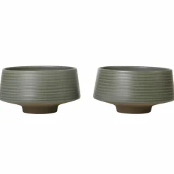 Skål 2-pack, warm grey