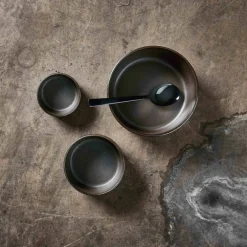 Skålset 3 delar, titanium black