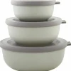 Skålset med Lock 3 st Cirqula Nordic White