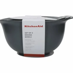 Skålset 3 st, charcoal grey