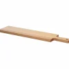 Skärbräda m. handtag 60 x 20 cm, trä
