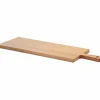 Skärbräda m. handtag 60 x 14 cm, trä
