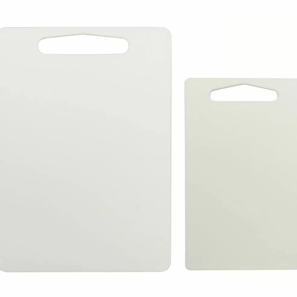 Skärbräda 2-pack BIO-PE, Beige