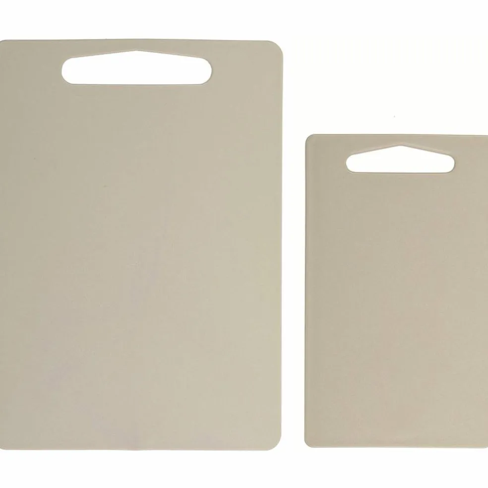 Skärbräda 2-pack BIO-PE, Natur