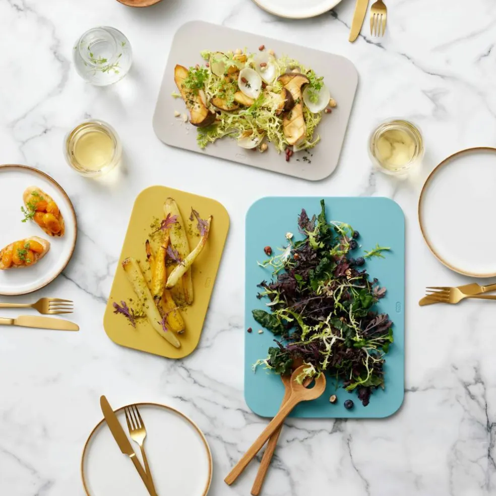 Skärbräda set 3 delar, curry