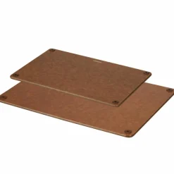 Skärbrädeset 2-pack, brun