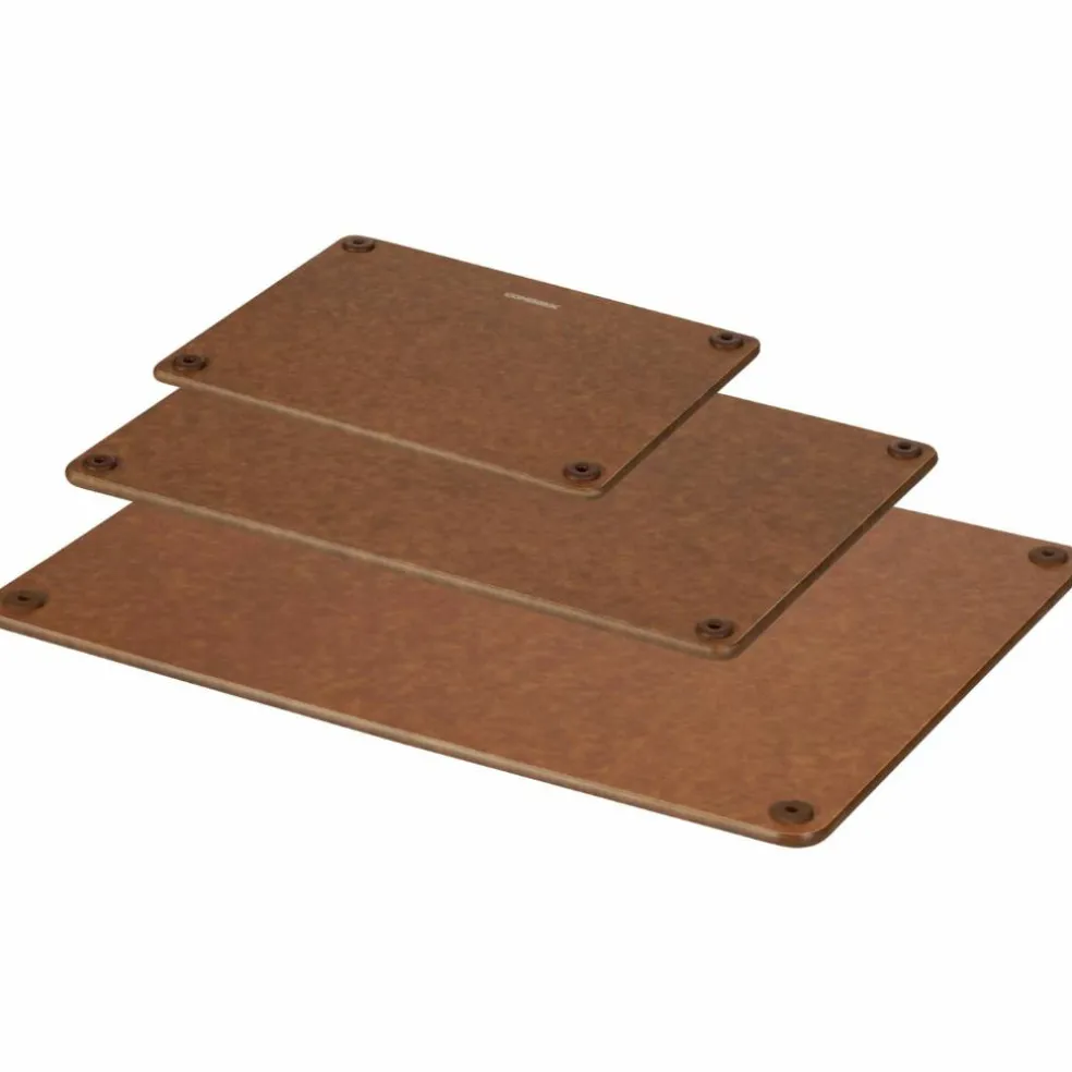Skärbrädeset 3-pack, brun